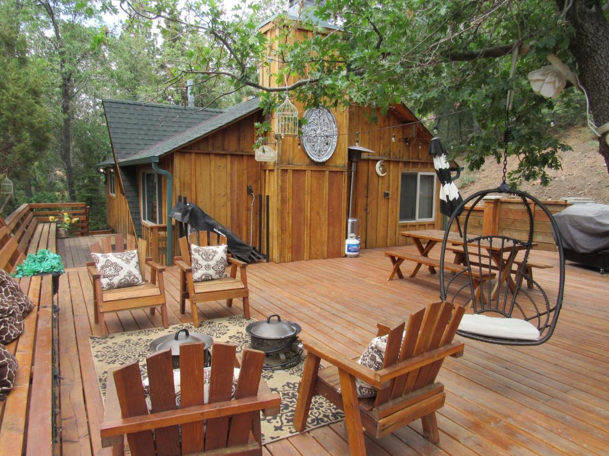 Hillside Hideaway -View Of Ski Slope From Charming Deck Big Bear Lake Exterior foto