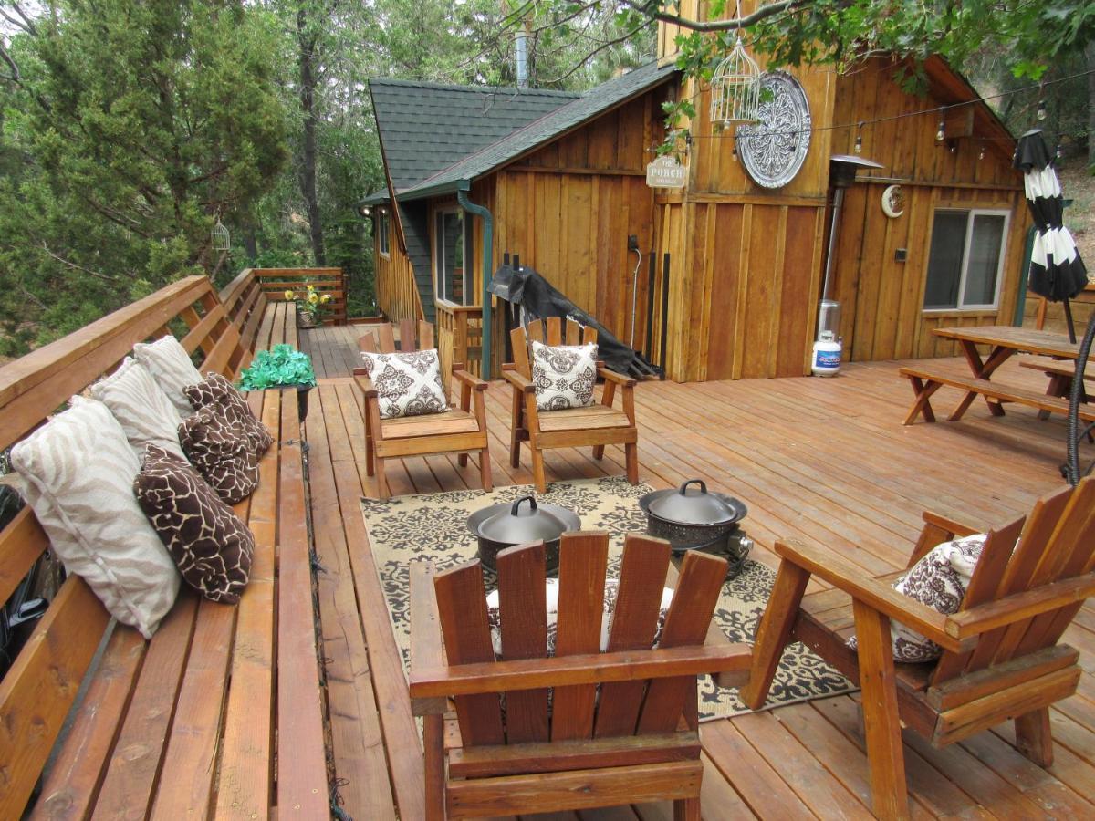 Hillside Hideaway -View Of Ski Slope From Charming Deck Big Bear Lake Exterior foto